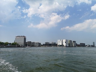 Fototapeta premium Amsterdam - Panorama und Sehenswürdigkeiten