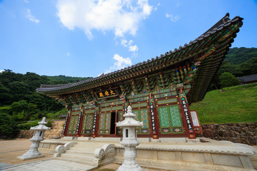 Fototapeta premium Chukseosa Temple of Bongha Buddhism