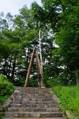 観光地　鐘　祈り　観光　旅行　避暑地
