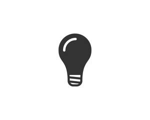Lamp idea vector