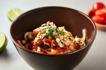 Organic and healthy meal