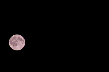 Moon in Night Sky © underworld