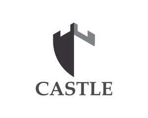 castle logo vector