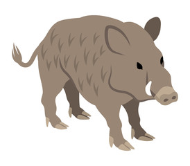 亥　干支　2019年　年賀状素材