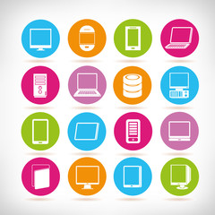 computer icons, electronic device icons