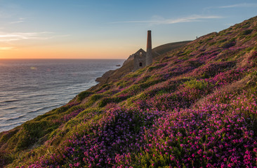 Cornish mine with sea view poldark