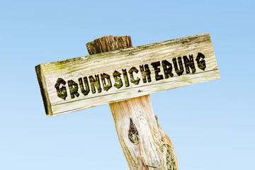 Schild 329 - Grundsicherung