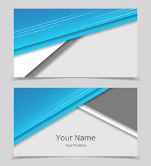 Naklejka premium business cards set