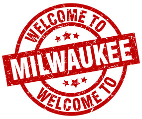 welcome to Milwaukee red stamp