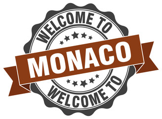 Monaco round ribbon seal