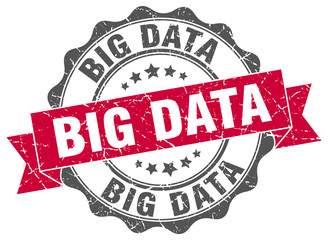 Obraz premium big data stamp. sign. seal