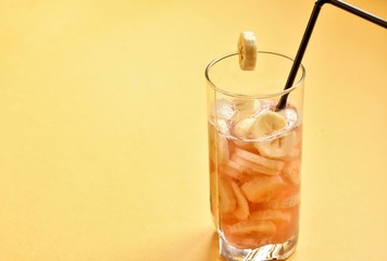 refreshing drink banana