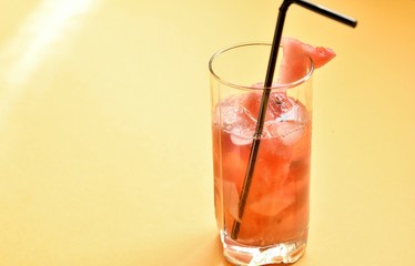 refreshing drink watermelon
