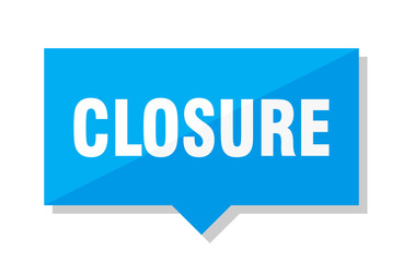 closure price tag