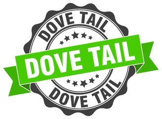 dove tail stamp. sign. seal