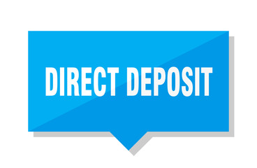 direct deposit price tag