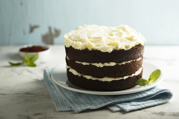 Homemade Red Velvet Cake