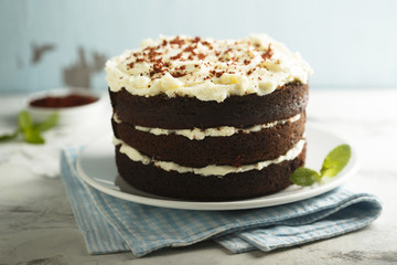 Homemade Red Velvet Cake