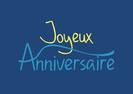 Joyeux anniversaire