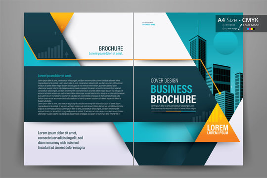 Abstract vector modern/ flyer design / brochure design template / annual report /book cover / corporate identity template /in an A4 page