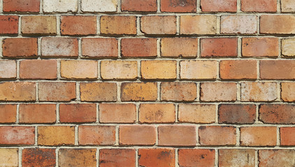 Background of old vintage brick wall