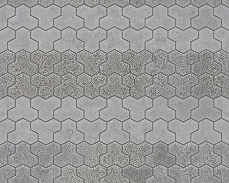 Geometric paving pattern seamless texture