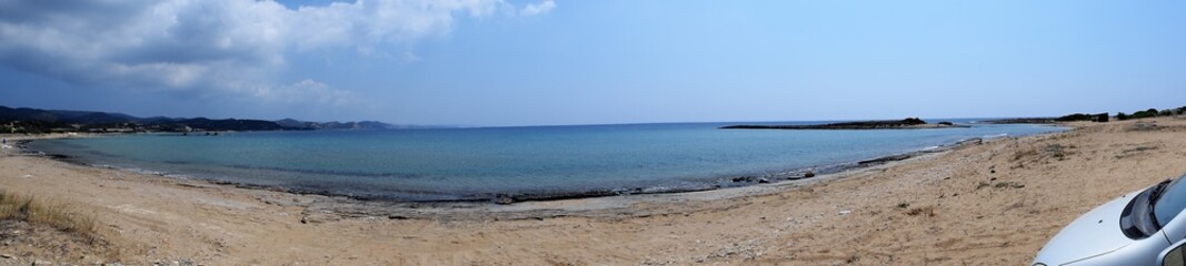 Fototapeta na wymiar mediterranean sea North Cyprus