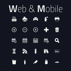 Web & Mobile Icon Set