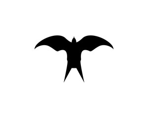 Naklejka premium swallow bird logo