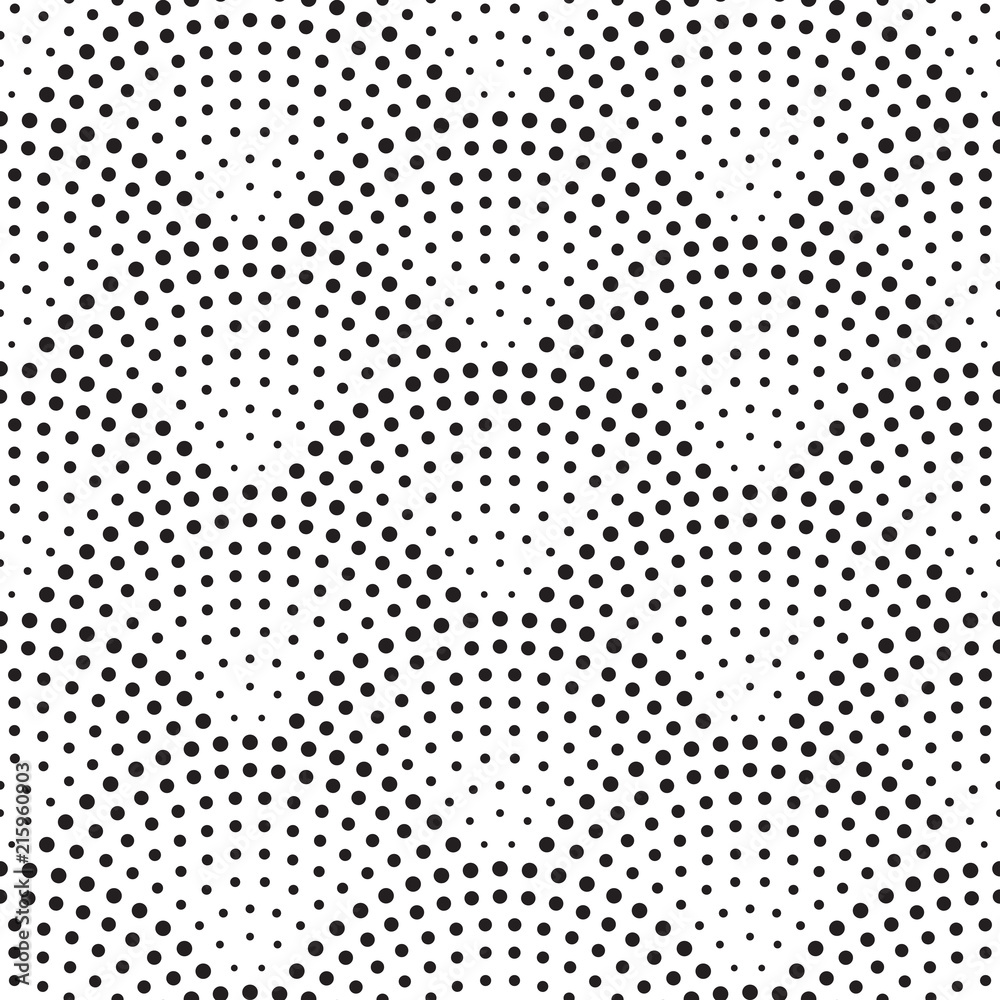 Poster Seamless scales pattern vector retro background