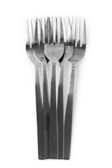 a lot of forks on the table