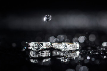 Diamond ring heart 2