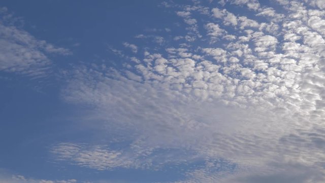 

Moving clouds on sky. Nature background. 
