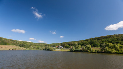 Fototapeta na wymiar Landscape with lake
