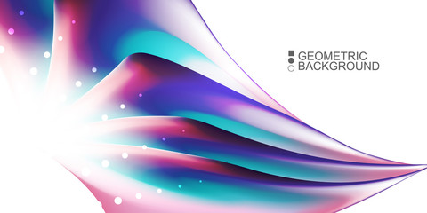 Geometric colorful abstract background