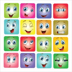 face expressions cartoon