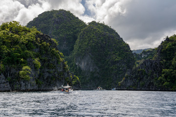 Fototapeta na wymiar Tropical Island Coron, Palawan Province, Philippines. Asia