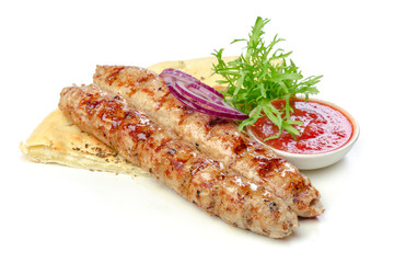 Isolated roasted meat