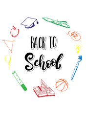 back to school poster