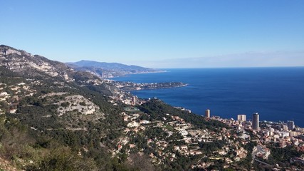 Monaco vu d'en haut