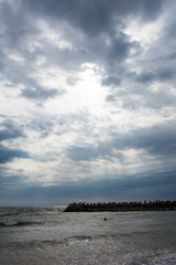 The eye before the storm