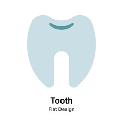 Tooth Flat Illustration