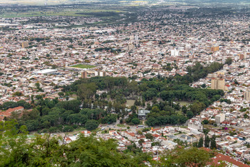 Aerial view of Salta City - Salta, Argentina