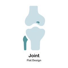 Joint Flat Illustration