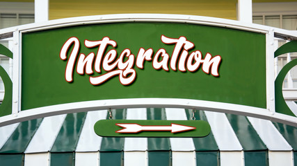 Schild 333 - Integration