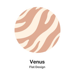 Venus Flat Illustration