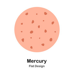 Mercury Flat Illustration