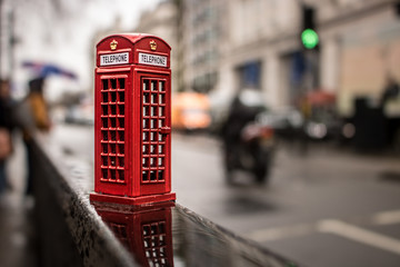 Miniatura de Cabine telefonica em Londres