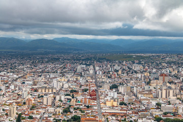 Aerial view of Salta City - Salta, Argentina