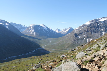 Fototapeta na wymiar Norwegian Mountain